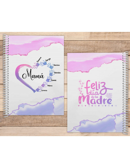 PLANTILLAS PARA CUADERNOS ANOTADORES MANOS DE LA MADRE