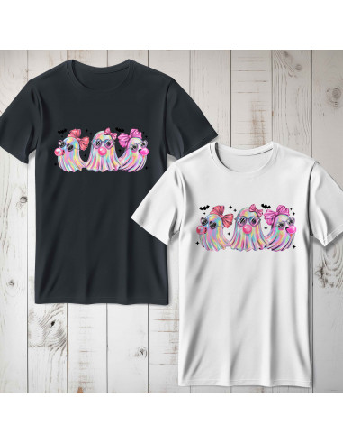 PLANTILLAS REMERAS HALLOWEEN IRIDISCENTE