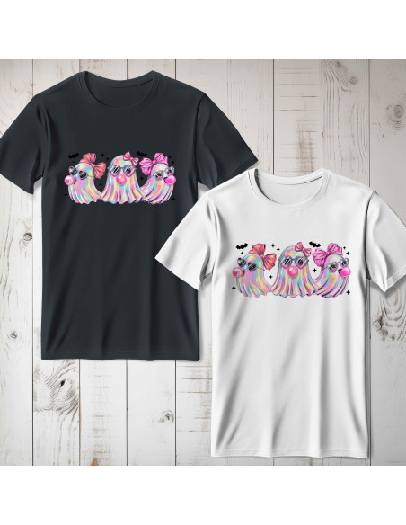 PLANTILLAS REMERAS HALLOWEEN IRIDISCENTE