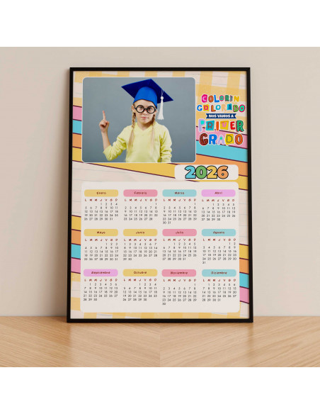 PLANTILLAS CALENDARIO 2026 PARA FOTO EGRESADITOS