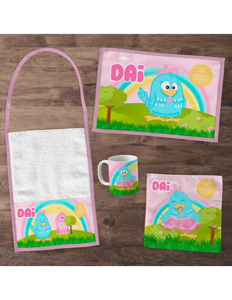 Pack Jardin - SET DE GALLINA PINTADITA