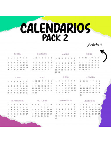 PLANTILLAS CALENDARIOS 2026, MES POR...