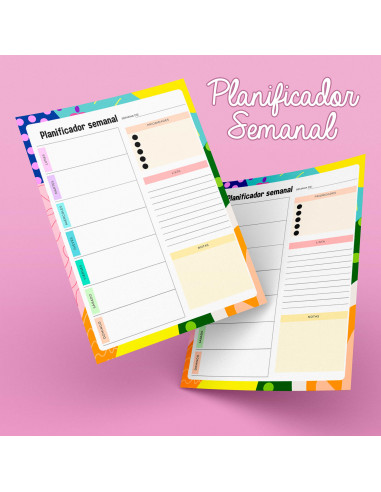 PLANTILLAS PLANIFICADOR SEMANAL PACK1