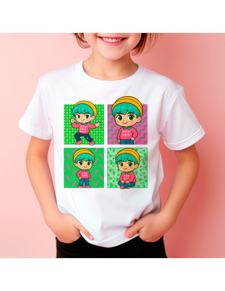 PLANTILLAS REMERAS GUERRERAS K POP DEMON HUNTERS PACK 2