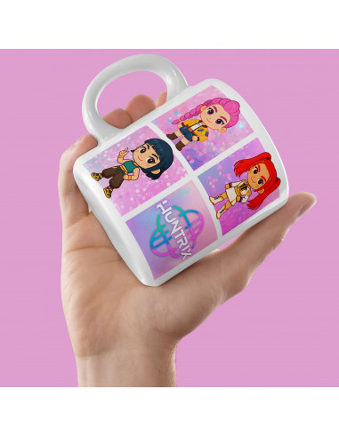 PLANTILLAS TAZAS GUERRERAS K POP...