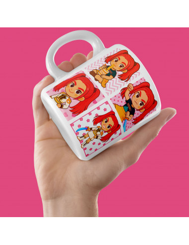 PLANTILLAS TAZAS GUERRERAS K POP...