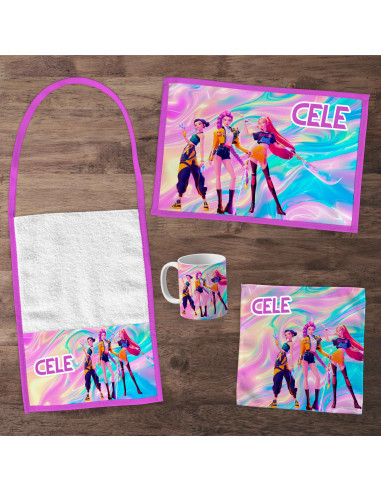 Pack Jardin - SET DE GUERRERAS K POP...