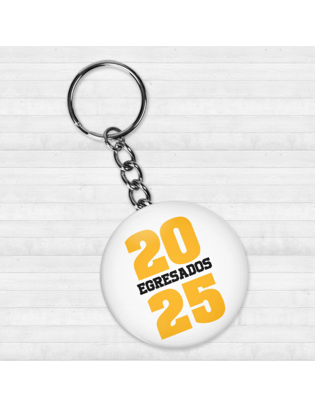 Plantillas Llaveros Egresados 2025 pack 2