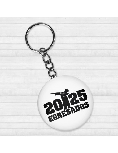Plantillas Llaveros Egresados 2025...