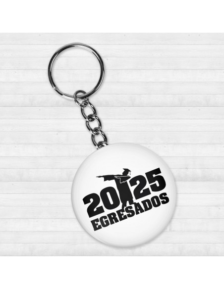 Plantillas Llaveros Egresados 2025 pack 2