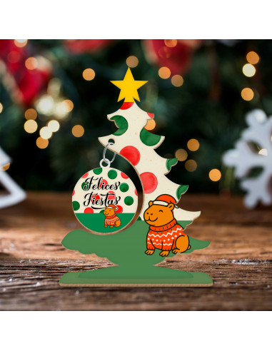 ARBOLITOS NAVIDAD CAPYBARA CAPIBARA...
