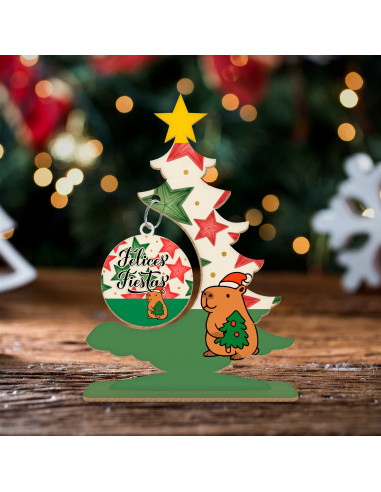 ARBOLITOS NAVIDAD CAPYBARA CAPIBARA...