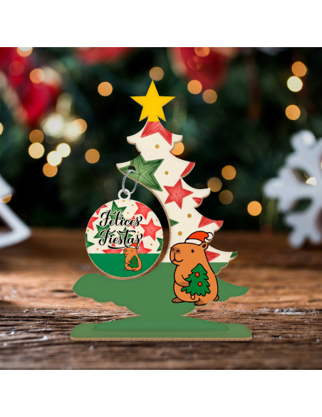 ARBOLITOS NAVIDAD CAPYBARA CAPIBARA CARPINCHO