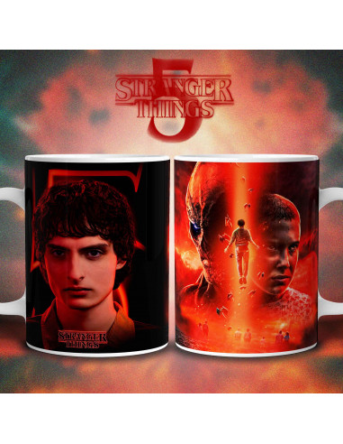 PLANTILLAS TAZAS STRANGER THINGS 5