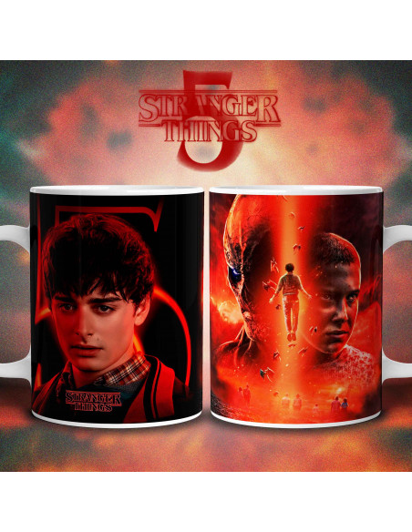 PLANTILLAS TAZAS STRANGER THINGS 5