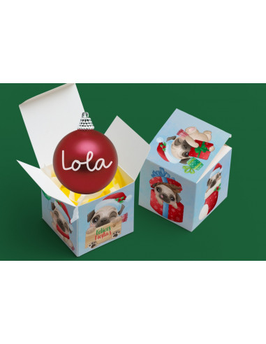 CAJAS CUADRADAS SUBLIMABLES NAVIDAD
