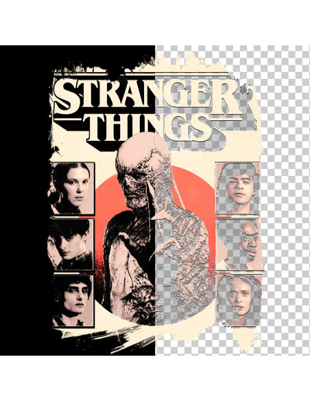 PLANTILLAS REMERAS  STRANGER THINGS 5 PACK 2