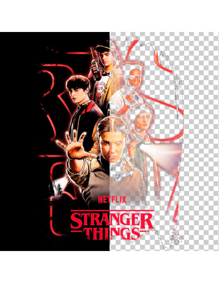 PLANTILLAS REMERAS  STRANGER THINGS 5 PACK 2