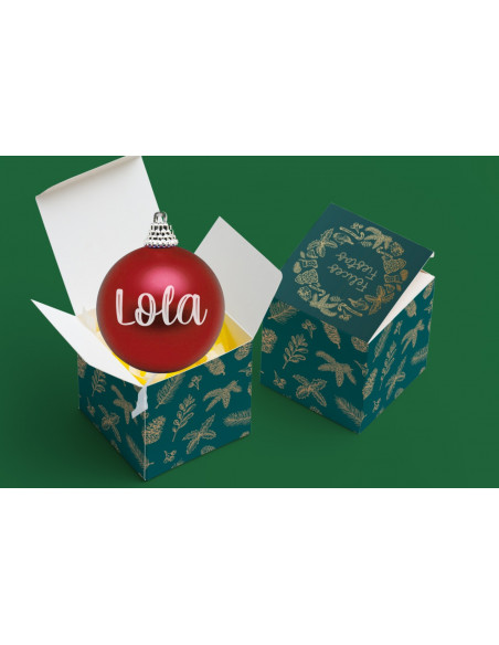 CAJAS CUADRADAS SUBLIMABLES NAVIDAD