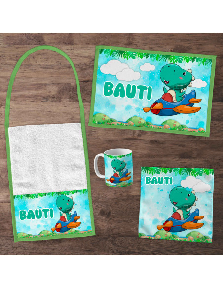 Pack Jardin - SET DE DINO AVION