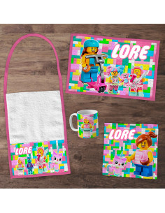 Pack Jardin - SET DE LEGO ROSA