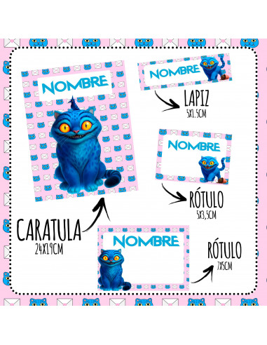 ETIQUETAS ESCOLARES 2025 GUERRERAS K...