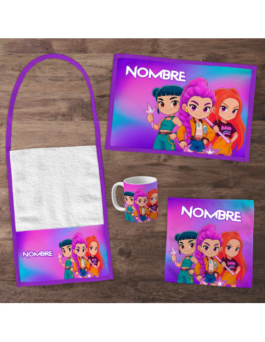 Pack Jardin - SET DE GUERRERAS K POP...