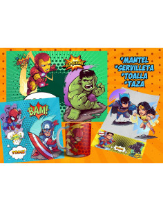 Pack Jardin - Super Heroes Dib