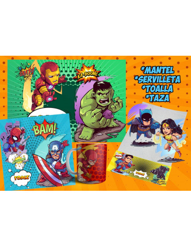 Pack Jardin - Super Heroes Dib