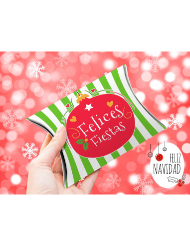 CAJITA ALMOHADA NAVIDAD