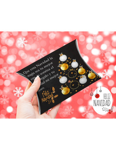 CAJITA ALMOHADA NAVIDAD