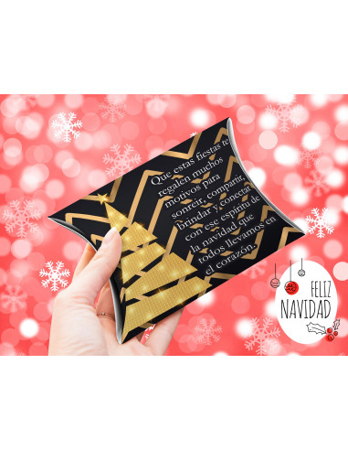 CAJITA ALMOHADA NAVIDAD