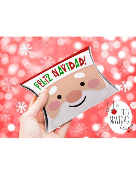 CAJITA ALMOHADA NAVIDAD