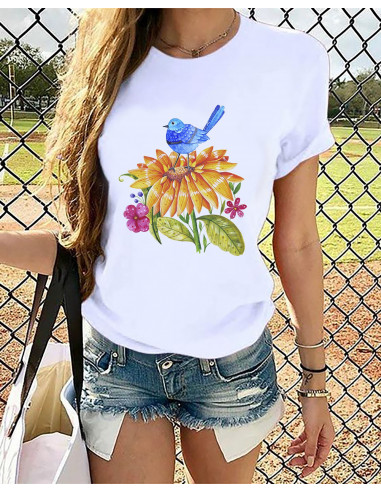 REMERAS CACTUS FLORES