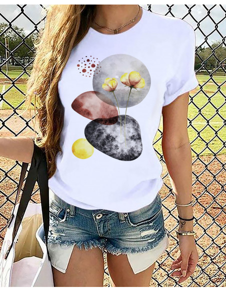 REMERAS CACTUS FLORES