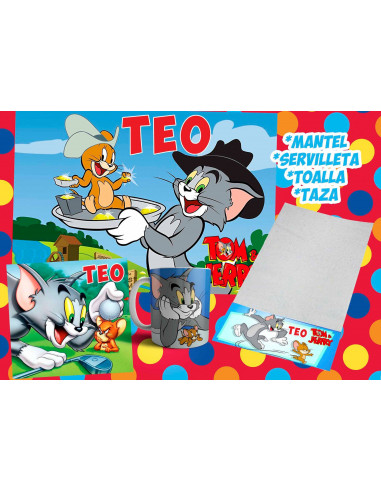 Pack Jardin - Tom y Jerry