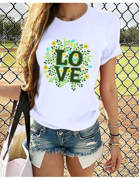 REMERAS CACTUS FLORES