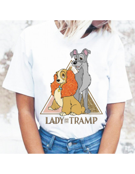 REMERA DIBUJOS GLITTER