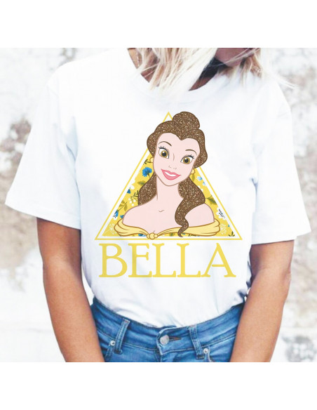 REMERA DIBUJOS GLITTER