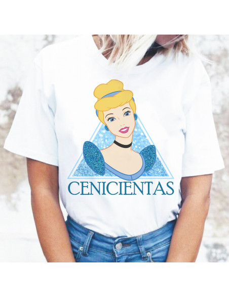REMERA DIBUJOS GLITTER