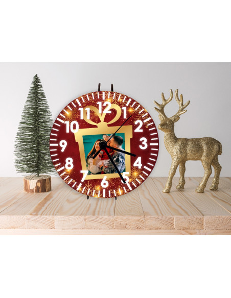 RELOJ FOTO NAVIDAD
