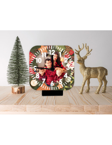 RELOJ FOTO NAVIDAD