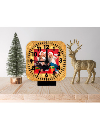 RELOJ FOTO NAVIDAD