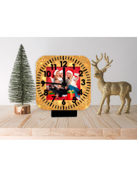RELOJ FOTO NAVIDAD