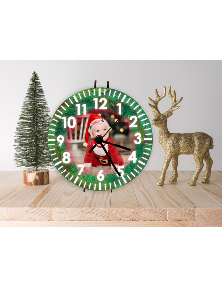 RELOJ FOTO NAVIDAD