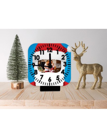 RELOJ FOTO NAVIDAD