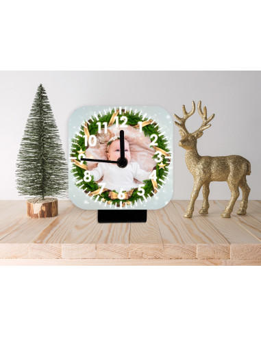 RELOJ FOTO NAVIDAD