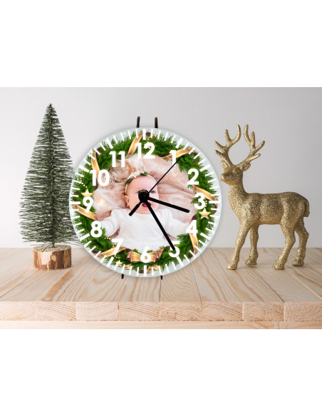 RELOJ FOTO NAVIDAD