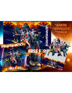 Pack Jardin - Free Fire