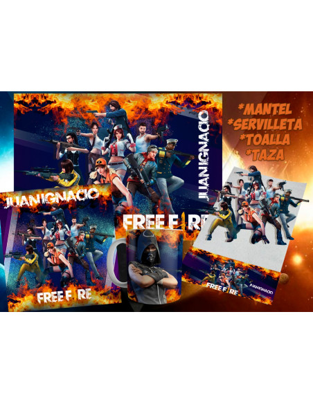 Pack Jardin - Free Fire